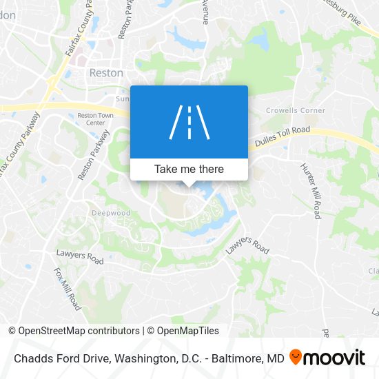 Mapa de Chadds Ford Drive