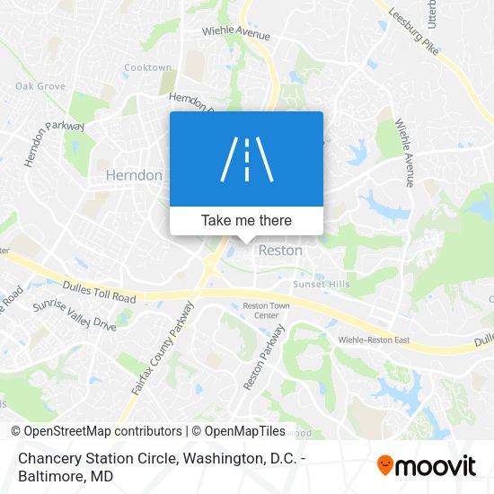 Chancery Station Circle map
