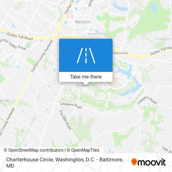 Charterhouse Circle map