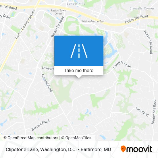 Clipstone Lane map