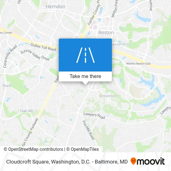 Cloudcroft Square map