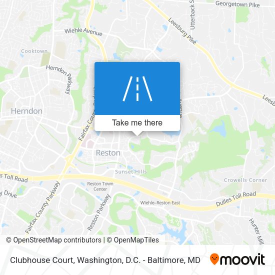 Mapa de Clubhouse Court