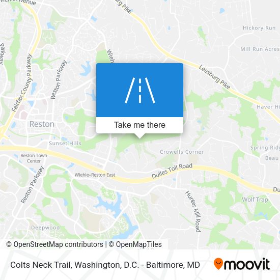 Colts Neck Trail map