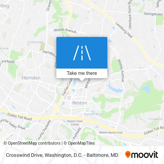 Crosswind Drive map
