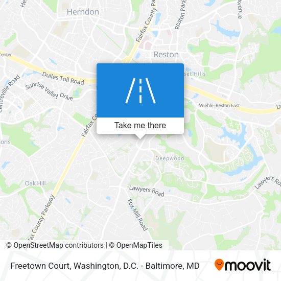 Freetown Court map
