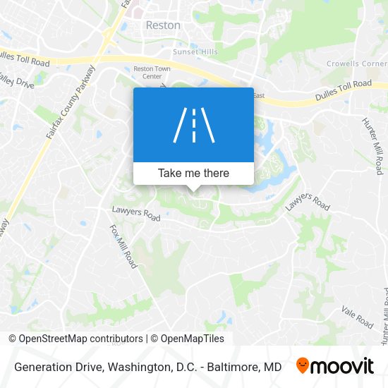 Generation Drive map