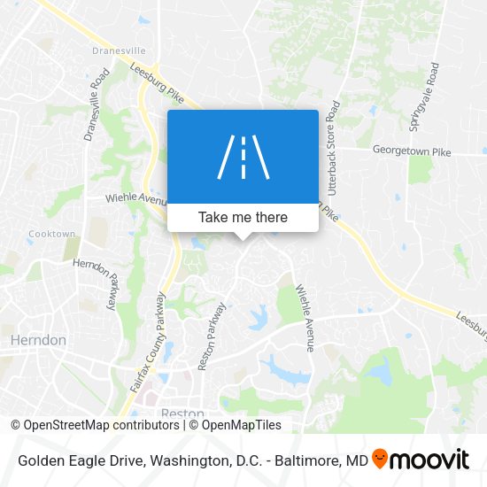 Mapa de Golden Eagle Drive