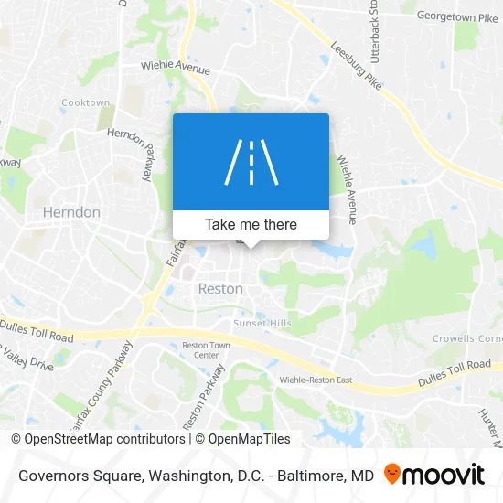 Governors Square map