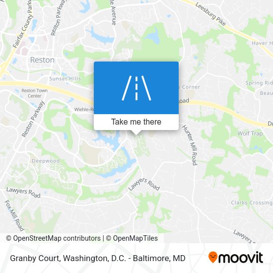 Granby Court map