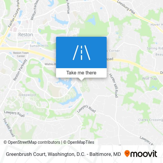 Mapa de Greenbrush Court