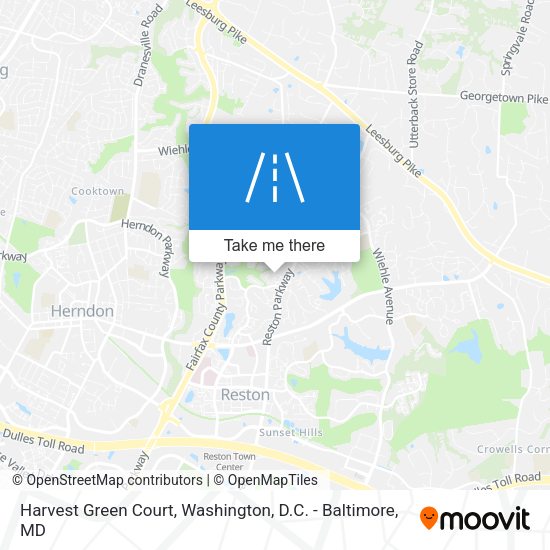 Harvest Green Court map