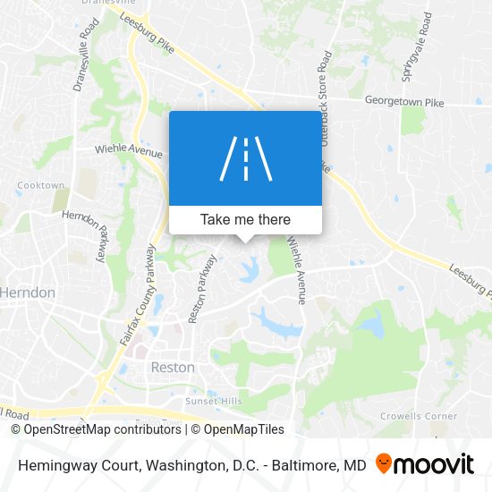 Mapa de Hemingway Court