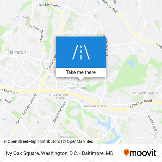 Ivy Oak Square map