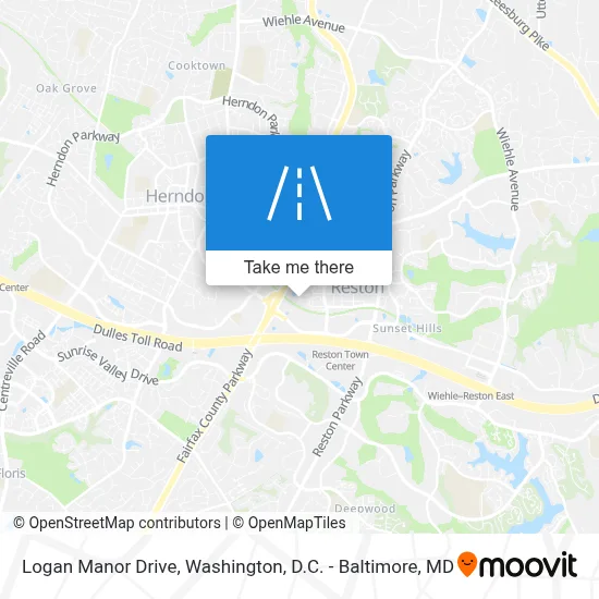 Logan Manor Drive map