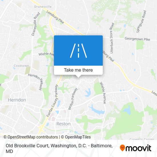 Old Brookville Court map
