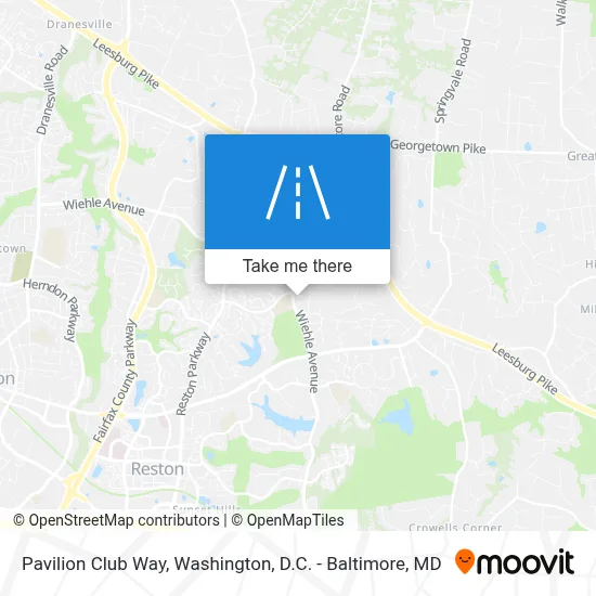 Pavilion Club Way map