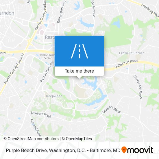 Mapa de Purple Beech Drive
