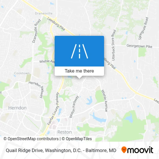 Quail Ridge Drive map