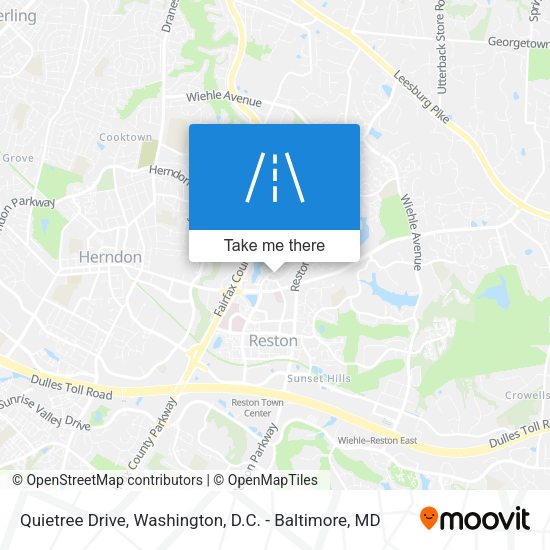 Quietree Drive map