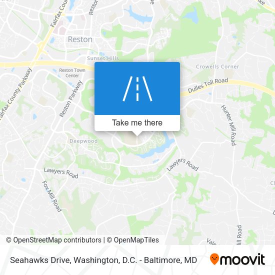 Mapa de Seahawks Drive