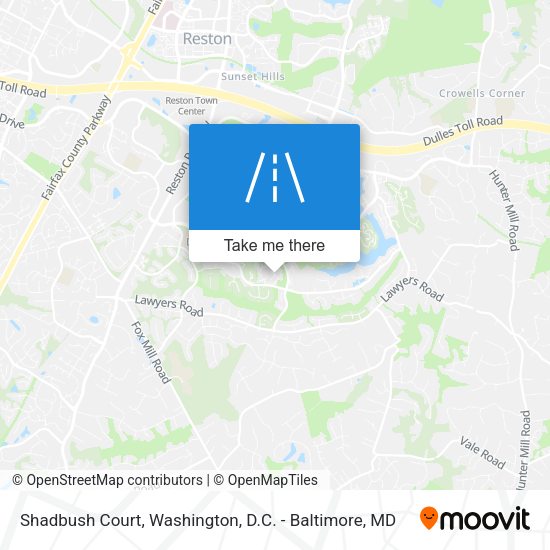 Shadbush Court map