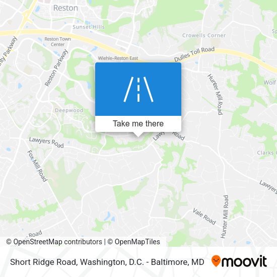 Mapa de Short Ridge Road
