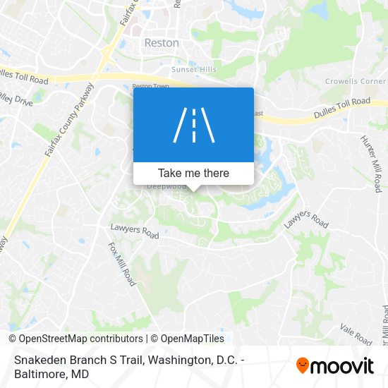 Snakeden Branch S Trail map