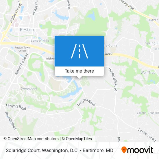 Solaridge Court map