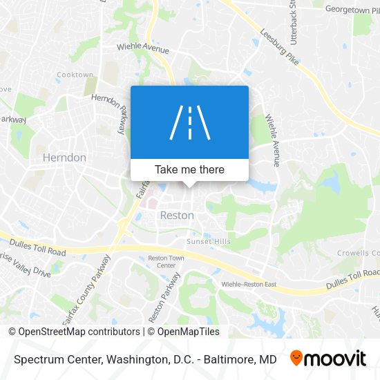 Spectrum Center map