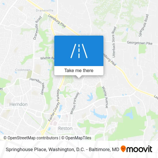 Springhouse Place map