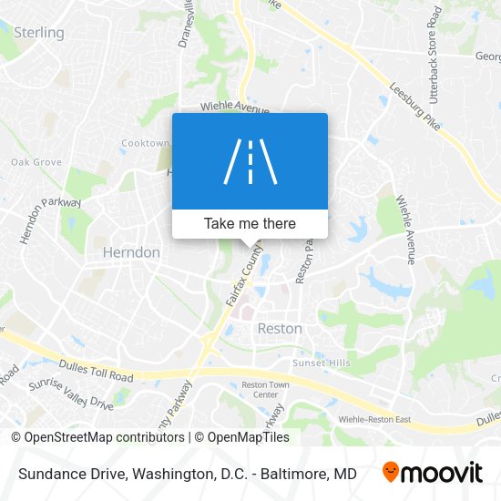 Sundance Drive map