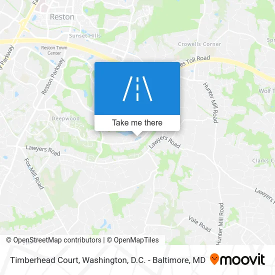 Timberhead Court map
