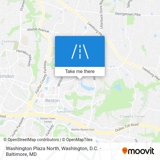 Mapa de Washington Plaza North