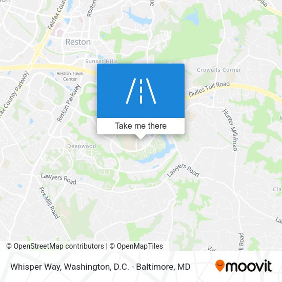 Mapa de Whisper Way