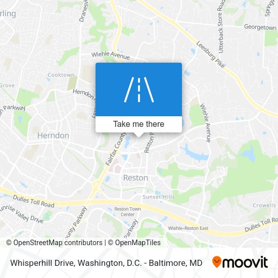 Whisperhill Drive map