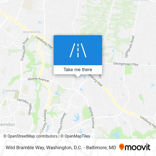 Wild Bramble Way map