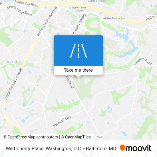 Wild Cherry Place map