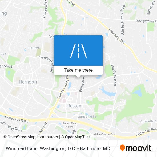 Winstead Lane map