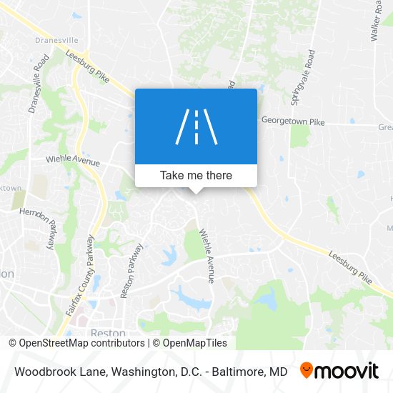Woodbrook Lane map