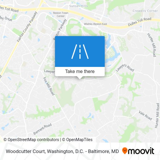 Woodcutter Court map