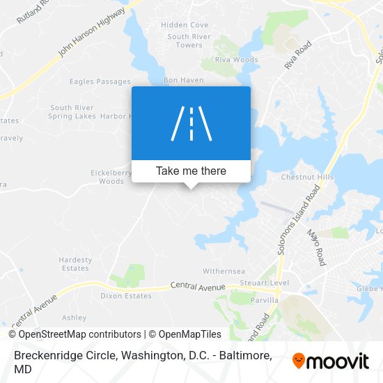 Mapa de Breckenridge Circle