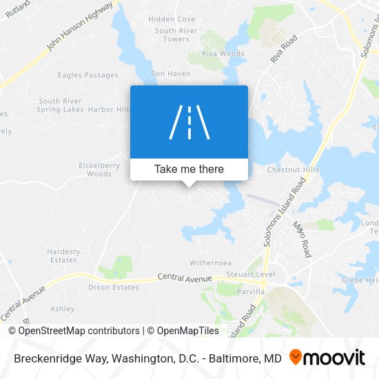 Mapa de Breckenridge Way