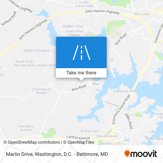 Marlin Drive map
