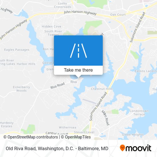 Mapa de Old Riva Road