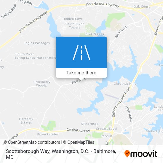 Scottsborough Way map