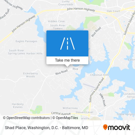Mapa de Shad Place