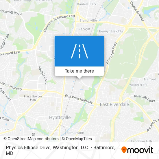 Physics Ellipse Drive map
