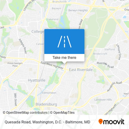 Quesada Road map