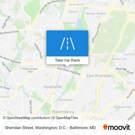 Sheridan Street map