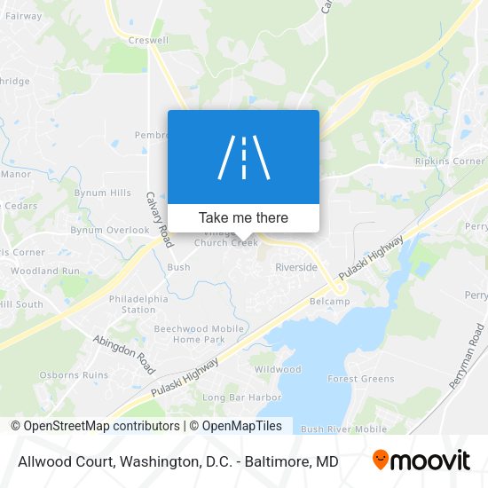 Mapa de Allwood Court